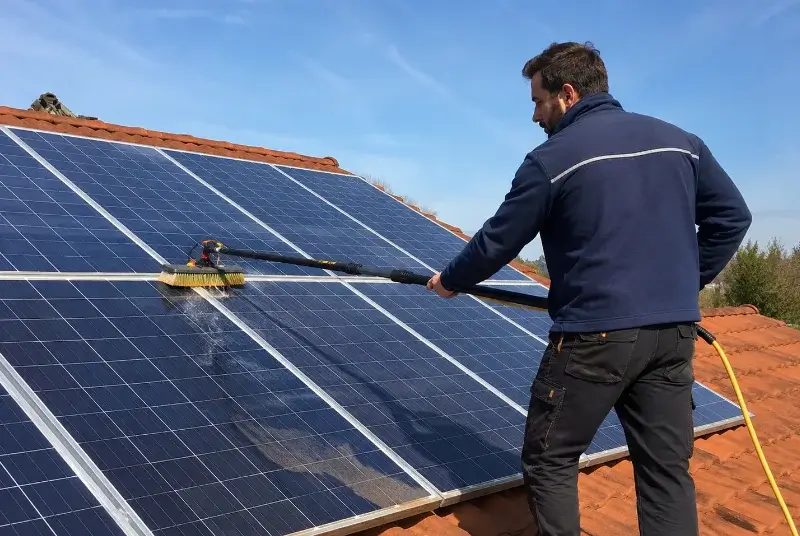 Nettoyage et entretien de panneaux solaires à Pornichet